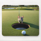 ゴルフ場のマウス マウスパッド (正面)