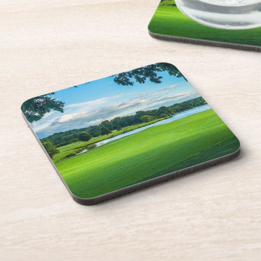 ゴルフ場の夏 コースター (左側)