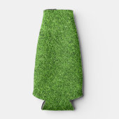 ゴルフ場の美しい緑の草の質感 ボトルクーラー (正面)