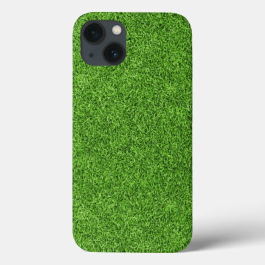 ゴルフ場の美しい緑の草の質感 Case-Mate iPhoneケース (裏面)