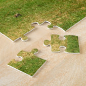 ゴルフ場の風景 ジグソーパズル (側面)