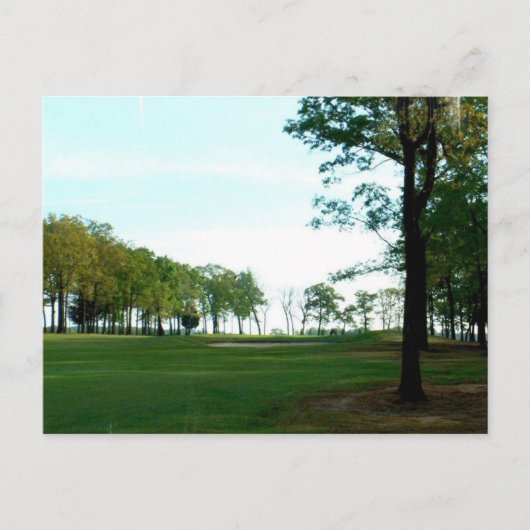 ゴルフ場はがき ポストカード (正面)