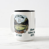 ゴルフ場クラブ及びボー最高のルパパ名別 ツートーンマグカップ (正面左)