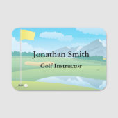 ゴルフ場デザイン名札 名札 (正面)