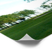 ゴルフ場ポスタープリント ポスター (角)