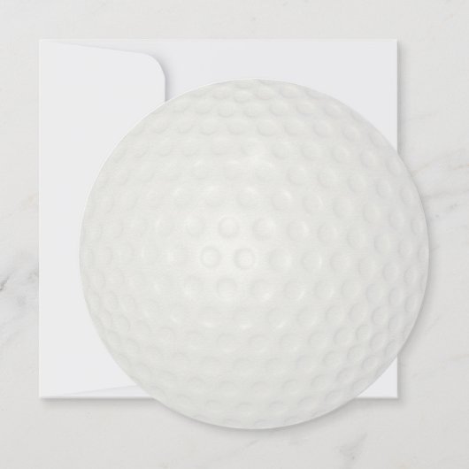 ゴルフ場所 招待状 (裏面)