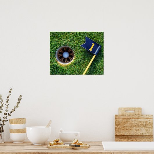 ゴルフ場 ポスター (キッチン)