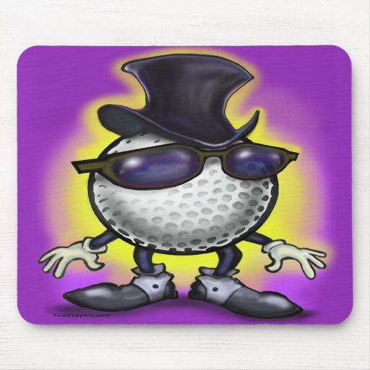 ゴルフ場 マウスパッド (正面)