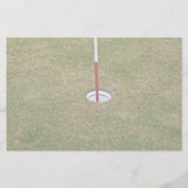 ゴルフ場 便箋 (正面)