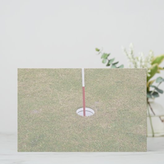 ゴルフ場 便箋 (スタンド正面)