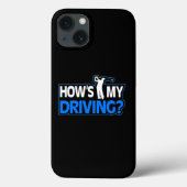 ゴルフ場 – 私の運転は？ Case-Mate iPhoneケース (裏面)
