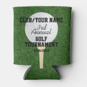 ゴルフ大会 |ゴルフ旅行 |ゴルフボール&ティー 缶クーラー (正面)