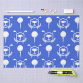 ゴルフ大会 薄葉紙 (クラフト)