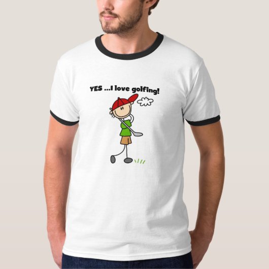 ゴルフ大好き Tシャツ (正面)
