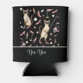 ゴルフ女子テーマのブライズパーティー 缶クーラー (正面)