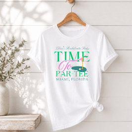 ゴルフ女子会 パーティー バチェラー Tシャツ