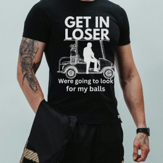 ゴルフ好きお父さんに贈る面白い名言 父の日ギフト Tシャツ