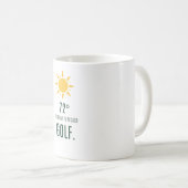 ゴルフ好きな人の誕生日に コーヒーマグカップ (正面右)