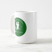 ゴルフ好きな人への面白いプレゼント コーヒーマグカップ (正面左)