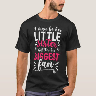 ゴルフ好きな姉妹のビッグファン ゴルフプレーヤーの姉妹 Tシャツ