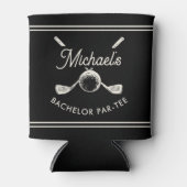 ゴルフ好きな彼氏へのバチェラー・パーティ 最後のゴルフ 缶クーラー (正面)