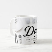 ゴルフ好きな父の日 コーヒーマグカップ (正面左)