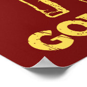 ゴルフ好きになるおもしろいほうがいい ポスター (角)