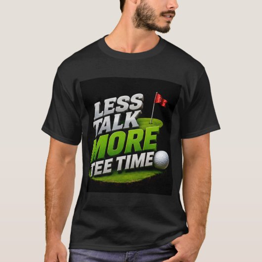 🏌️ ゴルフ好きのための面白いゴルフの名言ギフト 🏌️ Tシャツ (正面)