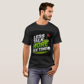 🏌️ ゴルフ好きのための面白いゴルフの名言ギフト 🏌️ Tシャツ (正面フル)
