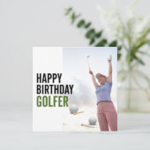 ゴルフ好きの誕生日お祝いに (スタンド正面)