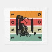 ゴルフ好き フリースブランケット