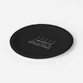 ゴルフ好き |人生はゴルフの重要な選択でいっぱいだ ペーパープレート (アングル)