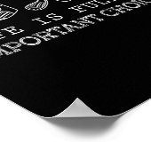 ゴルフ好き |人生は重要な選択でいっぱいだ ポスター (角)