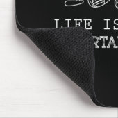 ゴルフ好き |人生は重要な選択でいっぱいだ マウスパッド (コーナー)