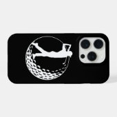 ゴルフ好き iPhoneケース (裏面横)