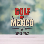 ゴルフ妻ソーシャルクラブフラワー アクリルサイン (ニュートラル)