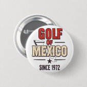 ゴルフ妻ソーシャルクラブフラワー 缶バッジ (正面&裏面)