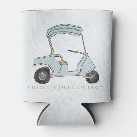 ゴルフ学士 缶クーラー (正面)