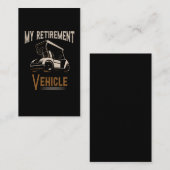 ゴルフ定年ゴルフコースクラブゴルフ退職した 名刺 (正面/裏面)