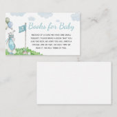 ゴルフ小パター赤ちゃんシャワーベビー エンクロージャーカード (正面/裏面)