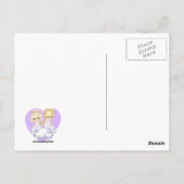 ゴルフ少年はがき ポストカード (裏面)