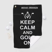 ゴルフ引用文保コルムアンドゴルフオンカスタムゴルファー ゴルフタオル (インサイチュ)