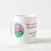 ゴルフ引用文記念マグカップ コーヒーマグカップ (正面左)
