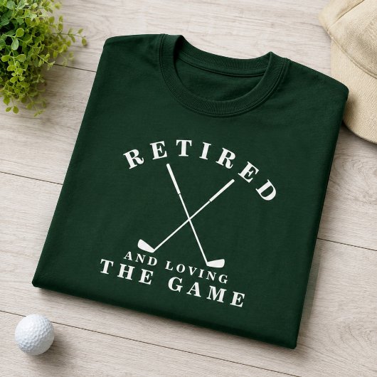 ゴルフ引退後の楽しみ Tシャツ