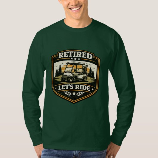 ゴルフ引退記念 Tシャツ (正面)