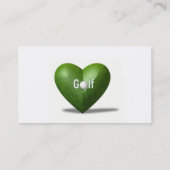 ゴルフ恋人の名刺 名刺 (裏面)