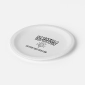 ゴルフ恋人Tシャツデザイン ペーパープレート (アングル)