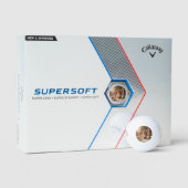 ゴルフ愛好家のためのオリジナル写真入りゴルフボール ゴルフボール (パッケージング)