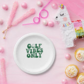 ゴルフ愛好家のみ ペーパープレート (パーティー)
