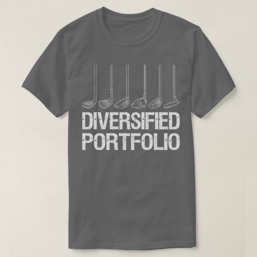 ゴルフ愛好家の多様化ポートフォリオIII Tシャツ (デザイン正面)